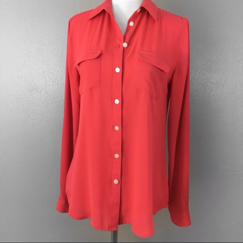 New Ann Taylor Loft Button Down Blouse - image 3